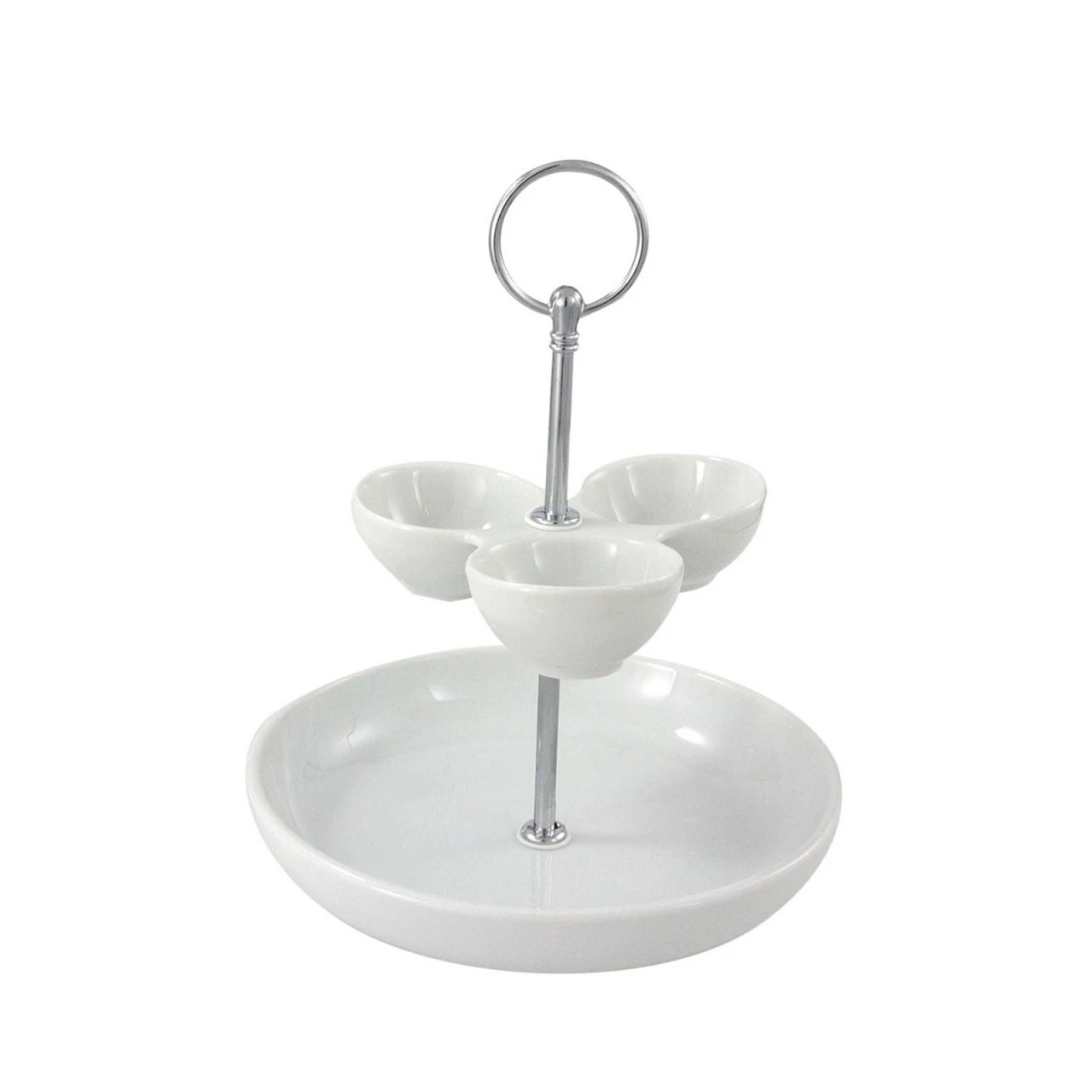 Neuetischkultur Mit 3 Dipschalen Etagere Porzellan 3 Neuetischkultur Mit 3 Dipschalen Etagere Porzellan