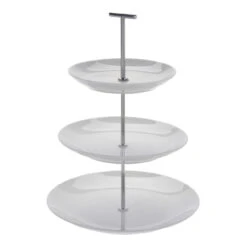 Neuetischkultur Mit 3 Stufen Etagere Aus Porzellan