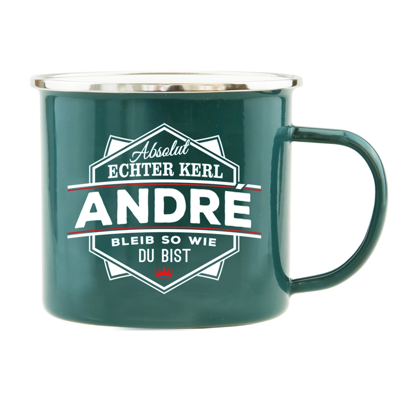 HTI-Living André Echter Kerl Emaille Becher 3 HTI-Living André Echter Kerl Emaille Becher