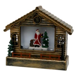 Sigro Mit Santa LED Haus
