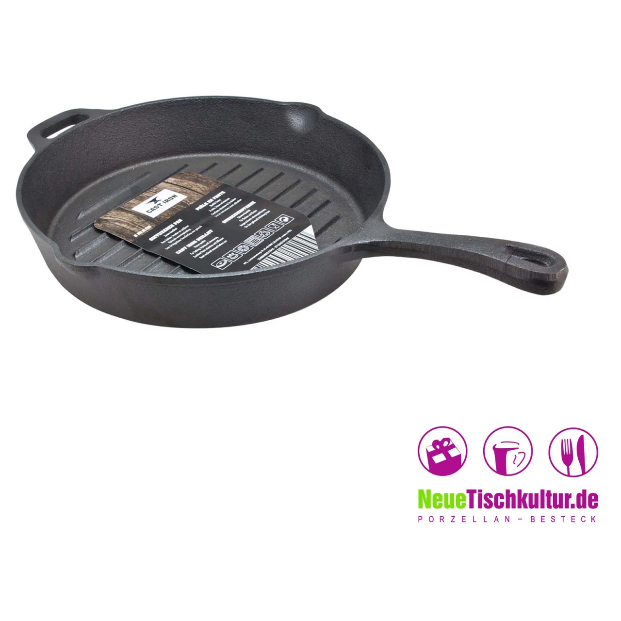 Neuetischkultur Rund Grillpfanne 4 Neuetischkultur Rund Grillpfanne – Bild 2