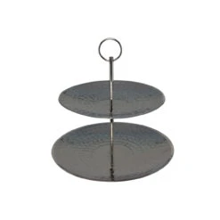 Neuetischkultur 2-stufig Rund Etagere