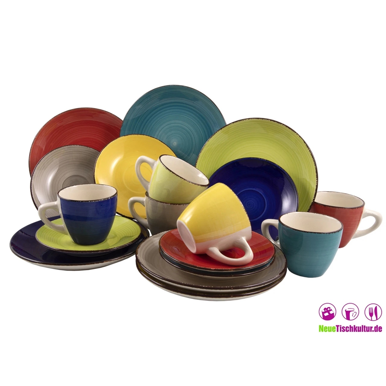 Neuetischkultur Malaga Kaffeeservice 18-teilig 4 Neuetischkultur Malaga Kaffeeservice 18-teilig – Bild 2