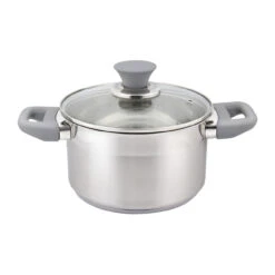 Michelino Mit Soft Touch-Griff Kochtopf Edelstahl