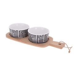 Neuetischkultur 3-teilig Servier-Set