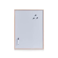 HTI-Living Rahmen Aus Kiefernholz Magnettafel Set Mit Magneten Und Stift