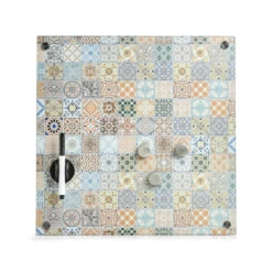 HTI-Living Mosaik Memoboard Aus Glas