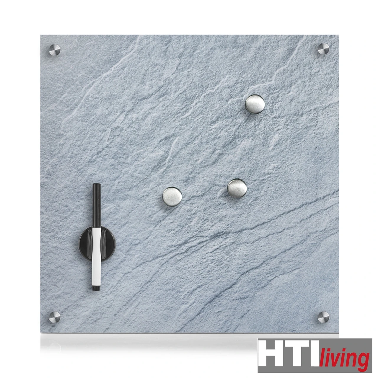 HTI-Living Schiefer Memoboard Glas 4 HTI-Living Schiefer Memoboard Glas – Bild 2