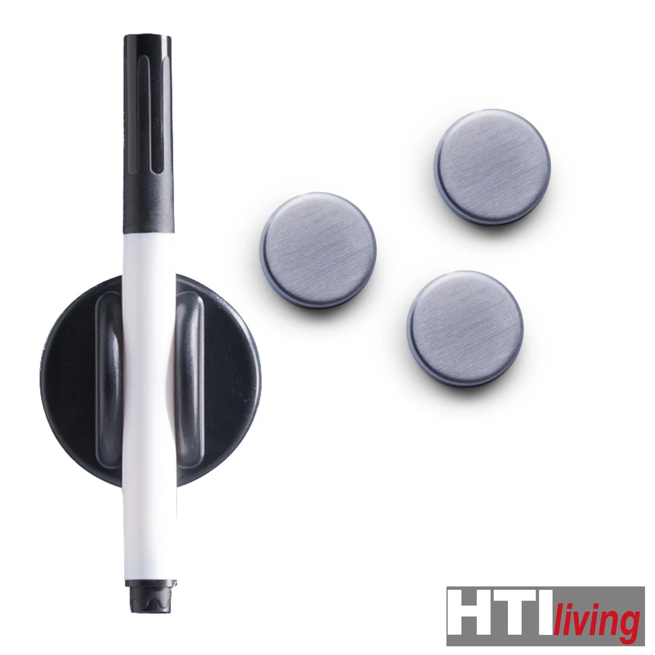 HTI-Living Mit Haken Memoboard Glas 5 HTI-Living Mit Haken Memoboard Glas – Bild 3