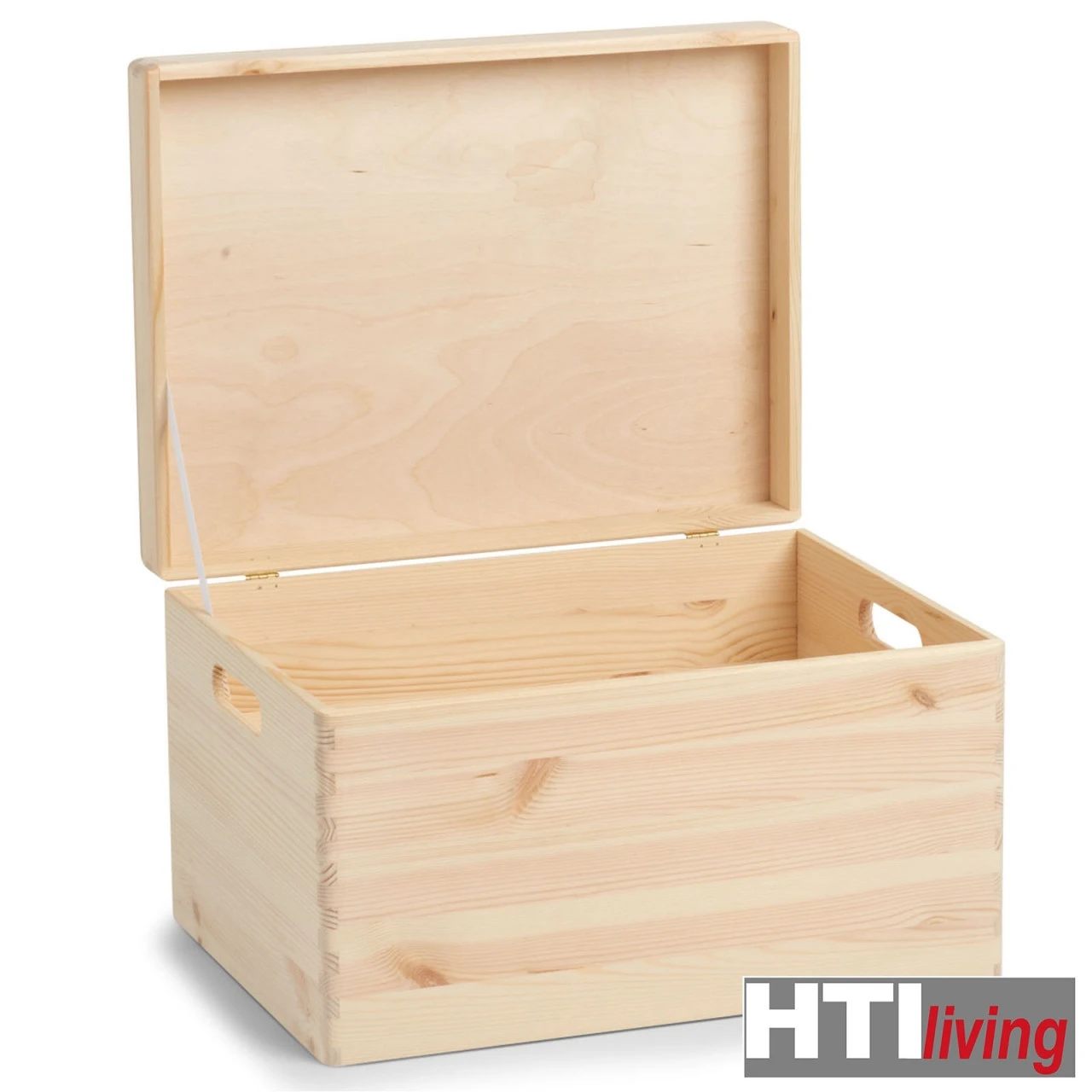 HTI-Living Nadelholz Allzweckkiste Mit Deckel 5 HTI-Living Nadelholz Allzweckkiste Mit Deckel – Bild 3