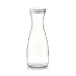 Neuetischkultur Mit Metalldeckel Glaskaraffe, 1000 Ml