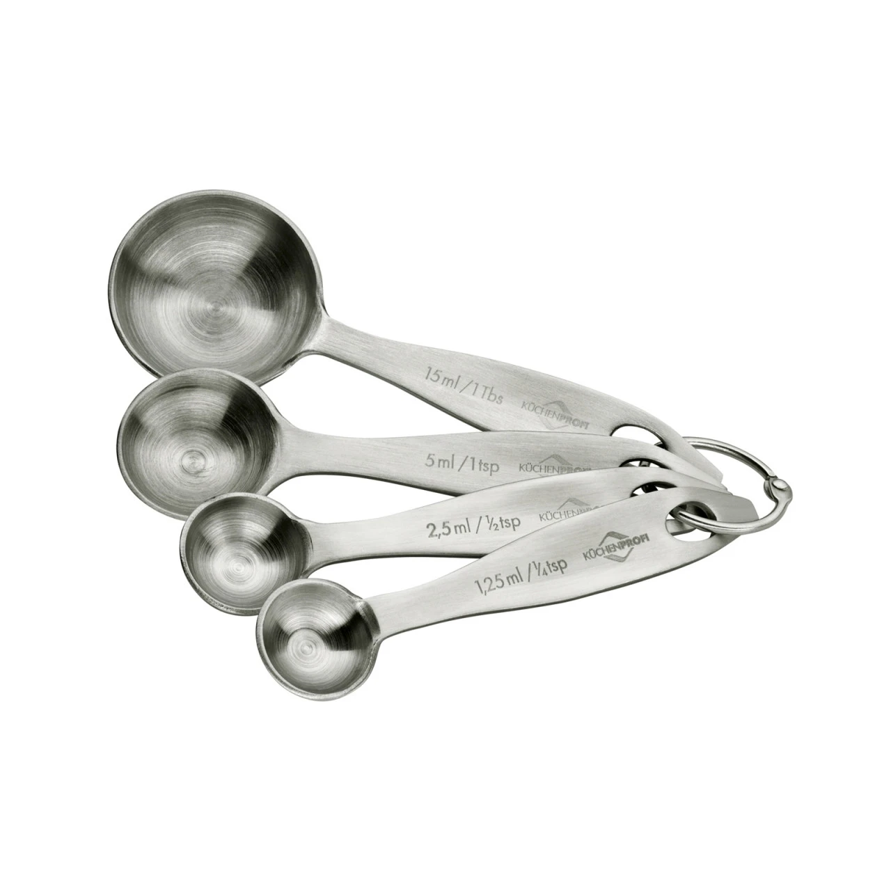 Küchenprofi 4-teilig Messlöffel-Set 3 Küchenprofi 4-teilig Messlöffel-Set