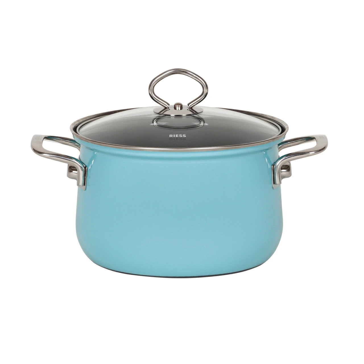 Riess KRISTALLBLAU Topfset 5-teilig 4 Riess KRISTALLBLAU Topfset 5-teilig – Bild 2