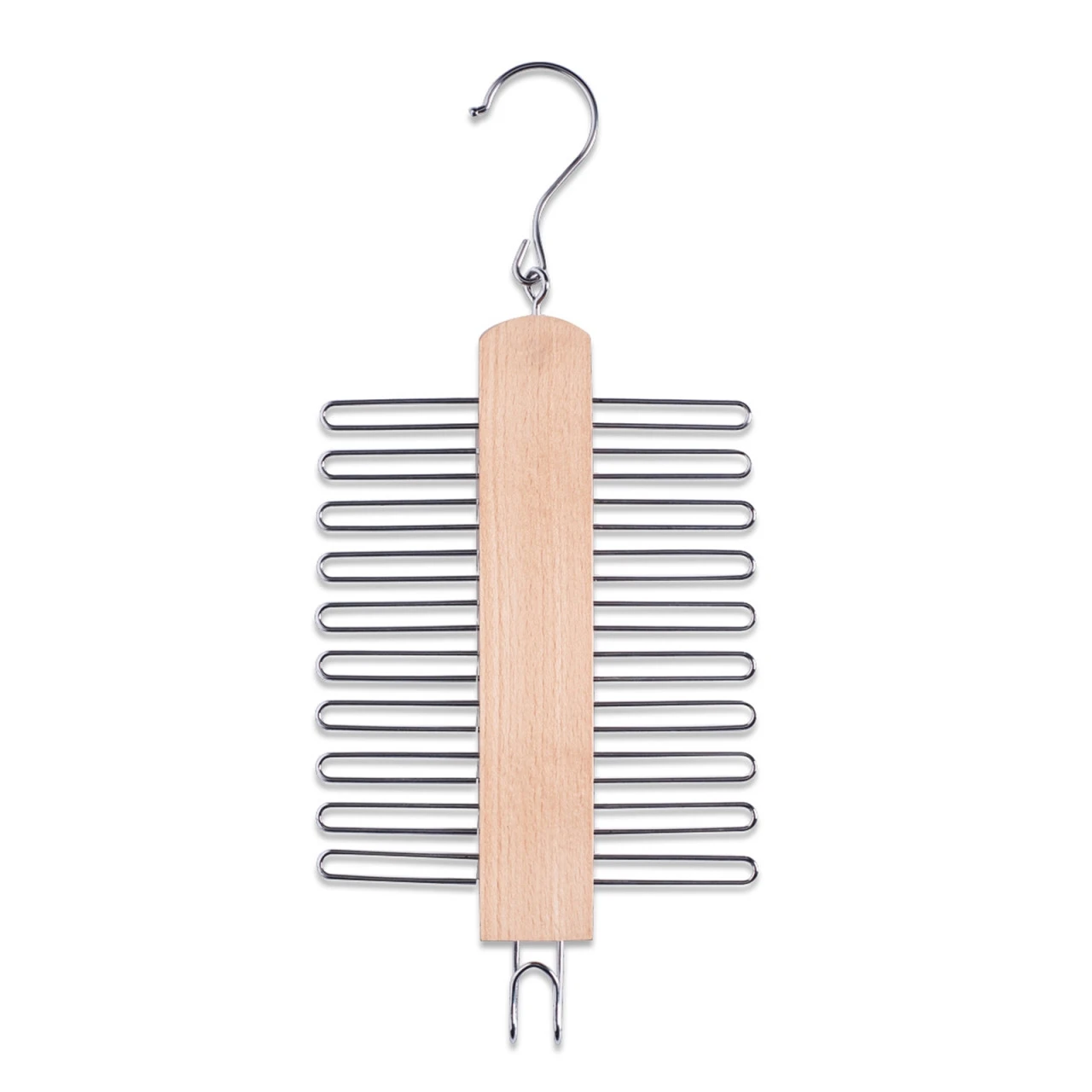 HTI-Living Buche, Metall Krawattenhalter, Verchromt 2 HTI-Living Buche, Metall Krawattenhalter, Verchromt