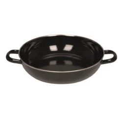 Riess Schwarzemaille Schmorpfanne Mit Griffen Ohne Deckel
