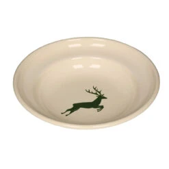 Riess Hirsch Grün Teller Tief