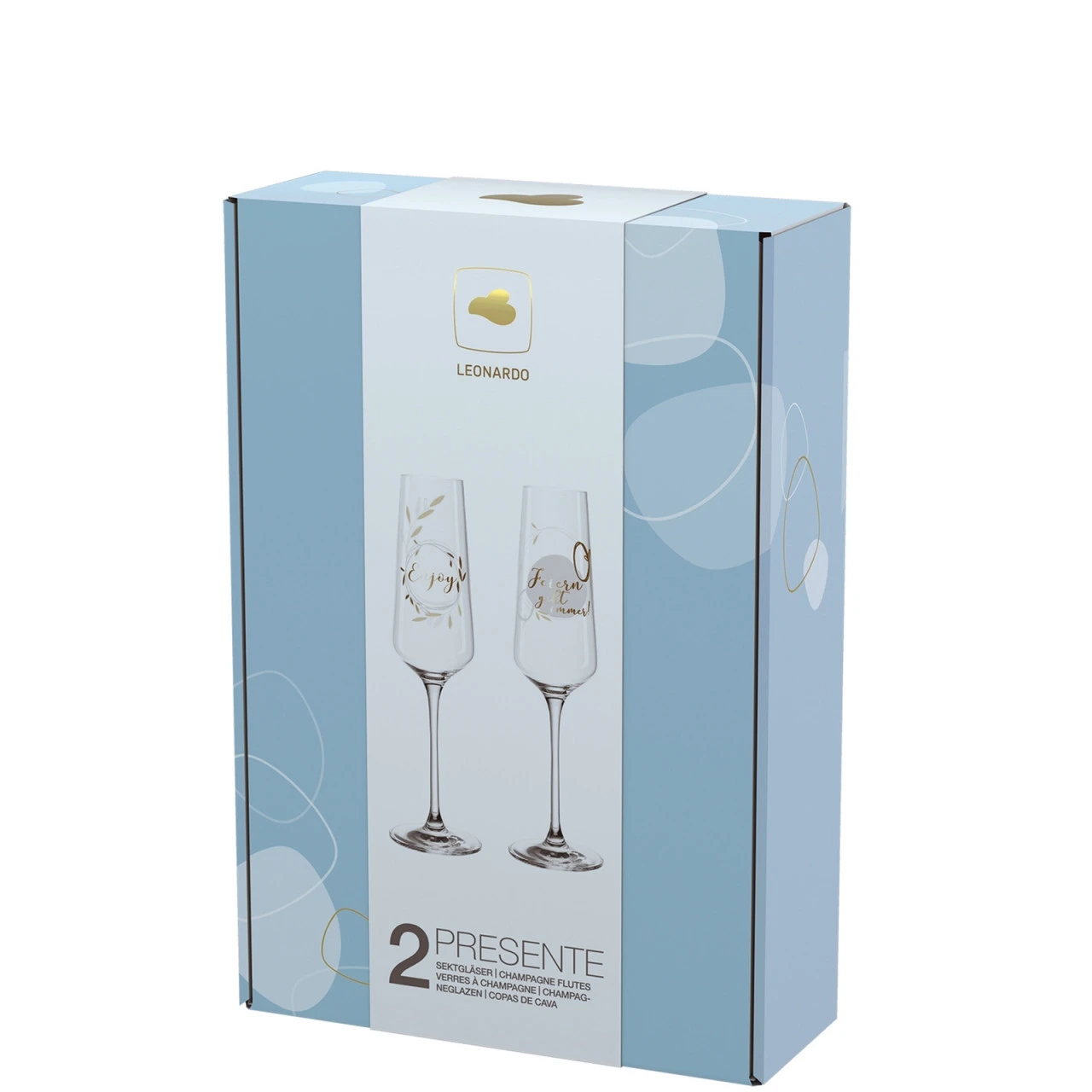 Leonardo Feiern Sektgläser 2er Set 4 Leonardo Feiern Sektgläser 2er Set – Bild 2