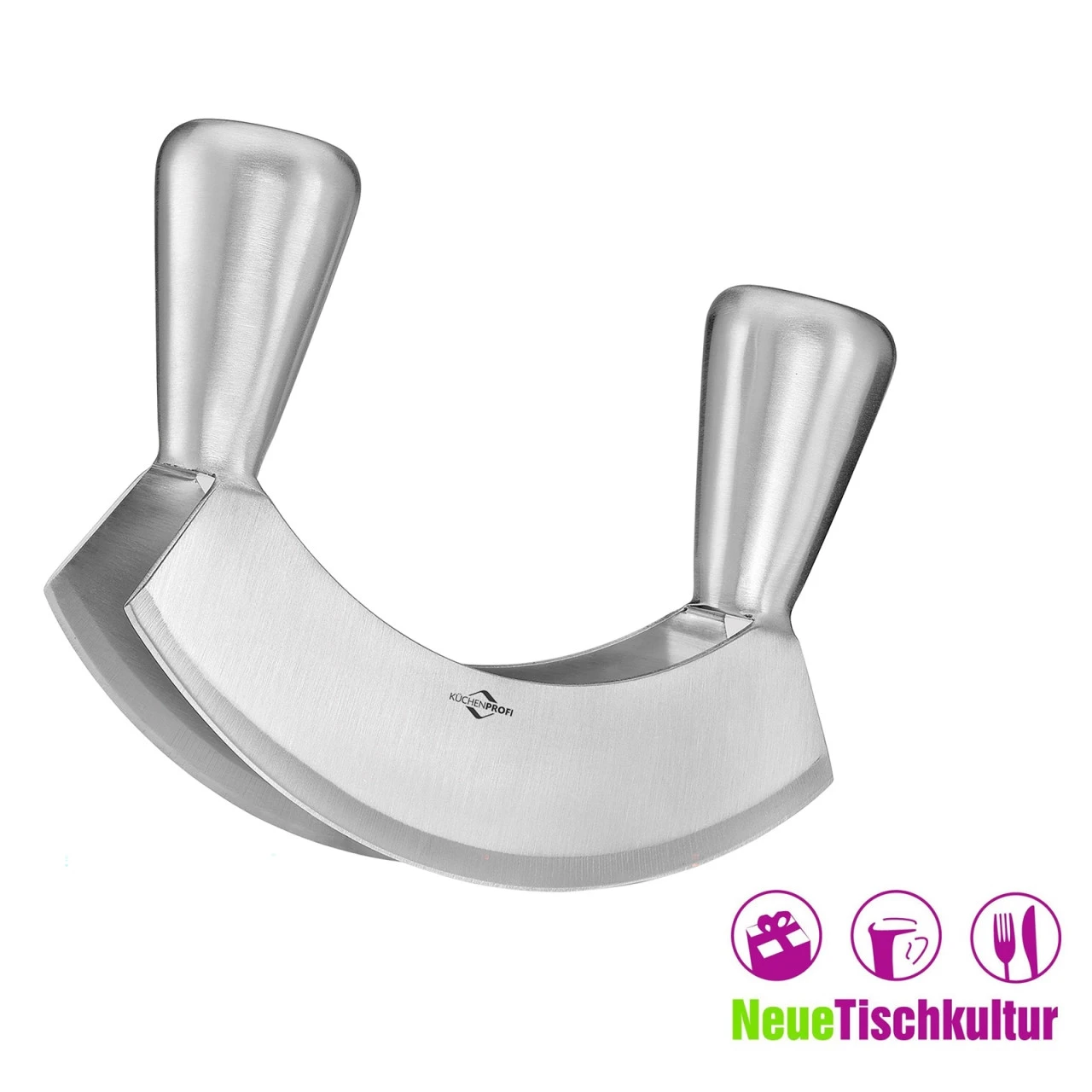 Neuetischkultur Mit 2 Klingen Wiegemesser 4 Neuetischkultur Mit 2 Klingen Wiegemesser – Bild 2