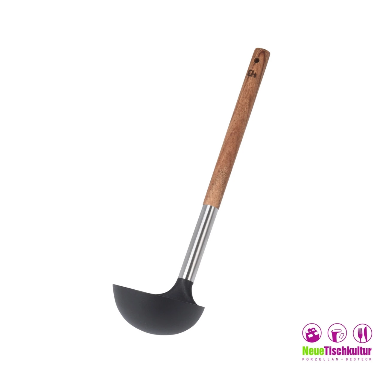 Neuetischkultur Holzgriff Suppenlöffel, Schöpfkelle 4 Neuetischkultur Holzgriff Suppenlöffel, Schöpfkelle – Bild 2