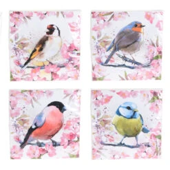 HTI-Living Singvogel Papier-Servietten-Set, 4 Pck.