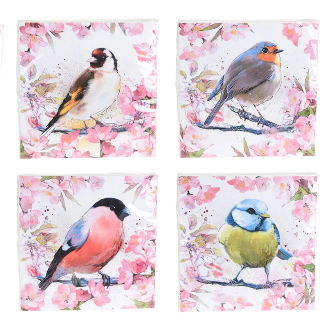 HTI-Living Singvogel Papier-Servietten-Set, 4 Pck. 3 HTI-Living Singvogel Papier-Servietten-Set, 4 Pck.