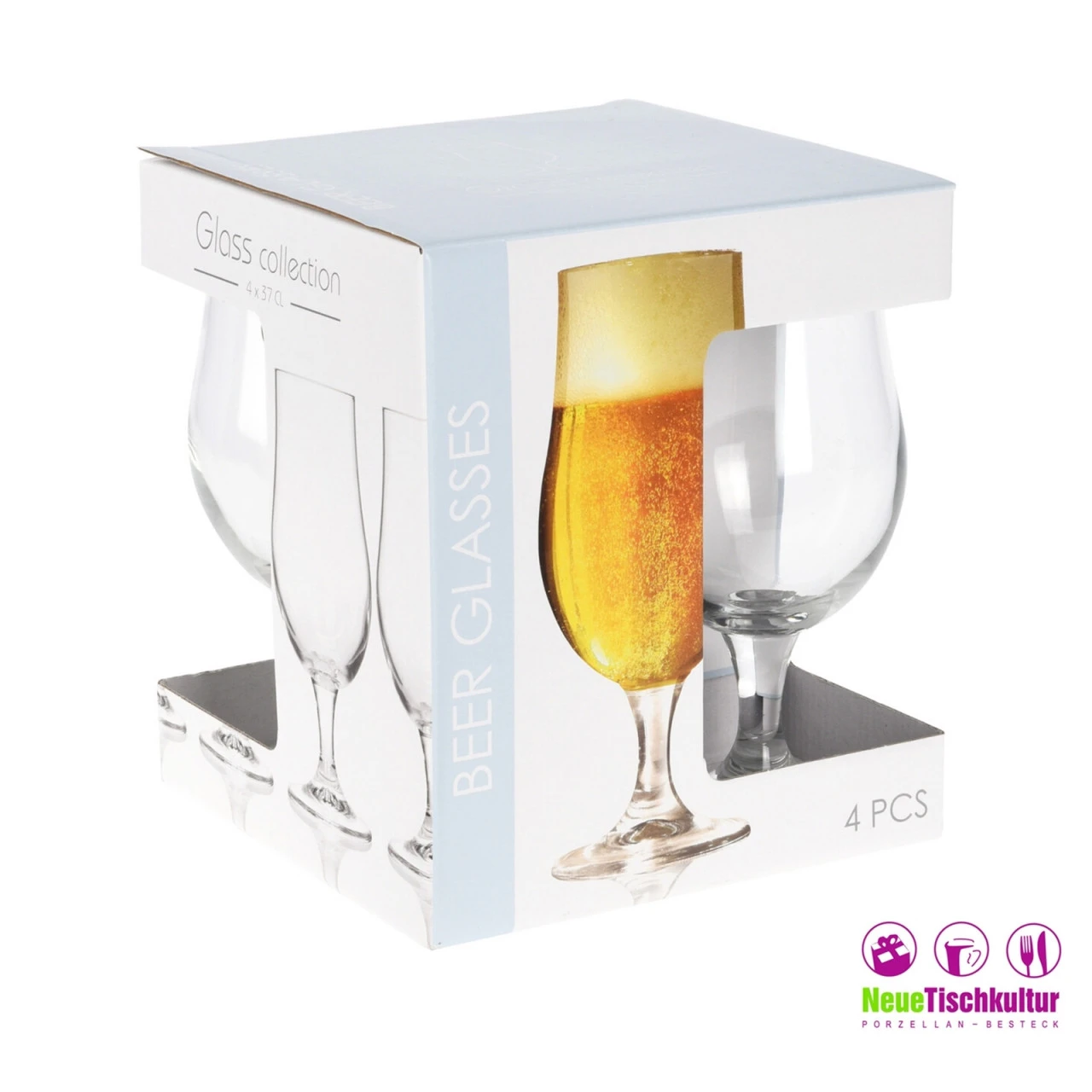 Neuetischkultur 4-teilig Biergläser-Set 4 Neuetischkultur 4-teilig Biergläser-Set – Bild 2