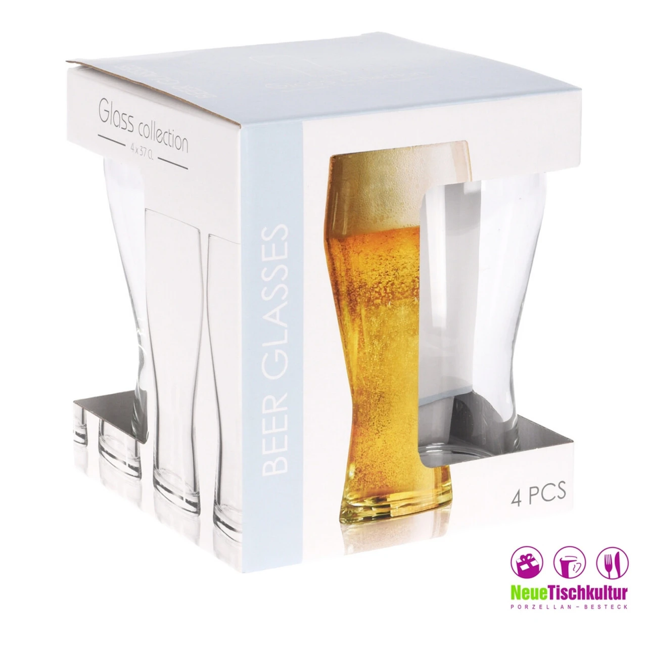 Neuetischkultur 4er Set Biergläser 4 Neuetischkultur 4er Set Biergläser – Bild 2