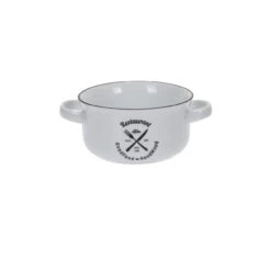 Neuetischkultur Keramik Suppenschüssel Mit Aufdruck