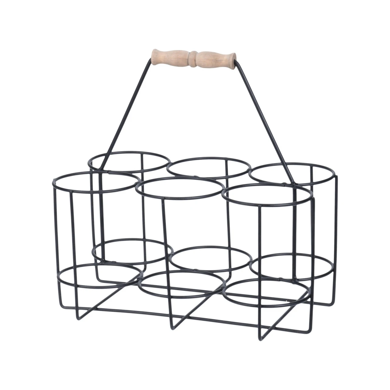 Neuetischkultur Metall Weinflaschen-Halter Mit Griff 3 Neuetischkultur Metall Weinflaschen-Halter Mit Griff