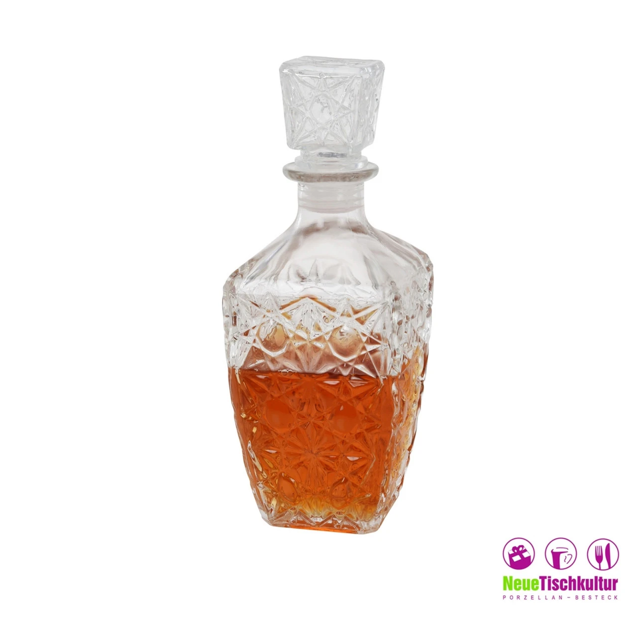 Neuetischkultur Mit Schliff Karaffe 900 Ml 4 Neuetischkultur Mit Schliff Karaffe 900 Ml – Bild 2