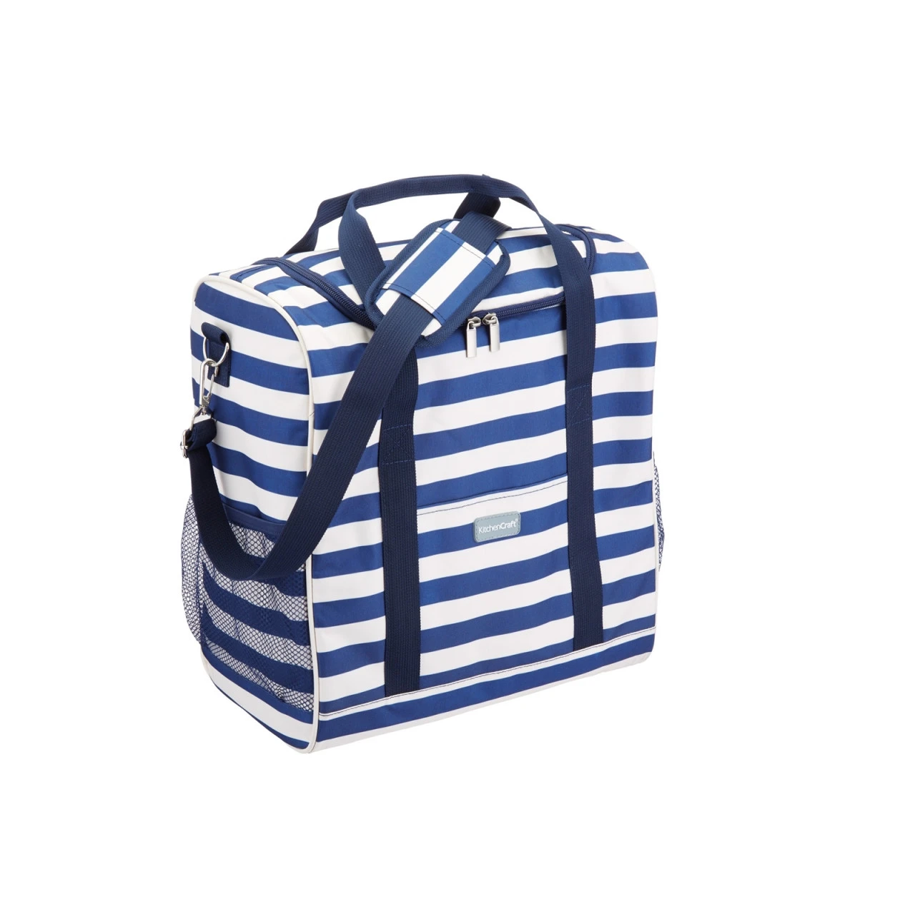 HTI-Living 21 Liter Kühltasche Blau-weiß Gestreift 3 HTI-Living 21 Liter Kühltasche Blau-weiß Gestreift