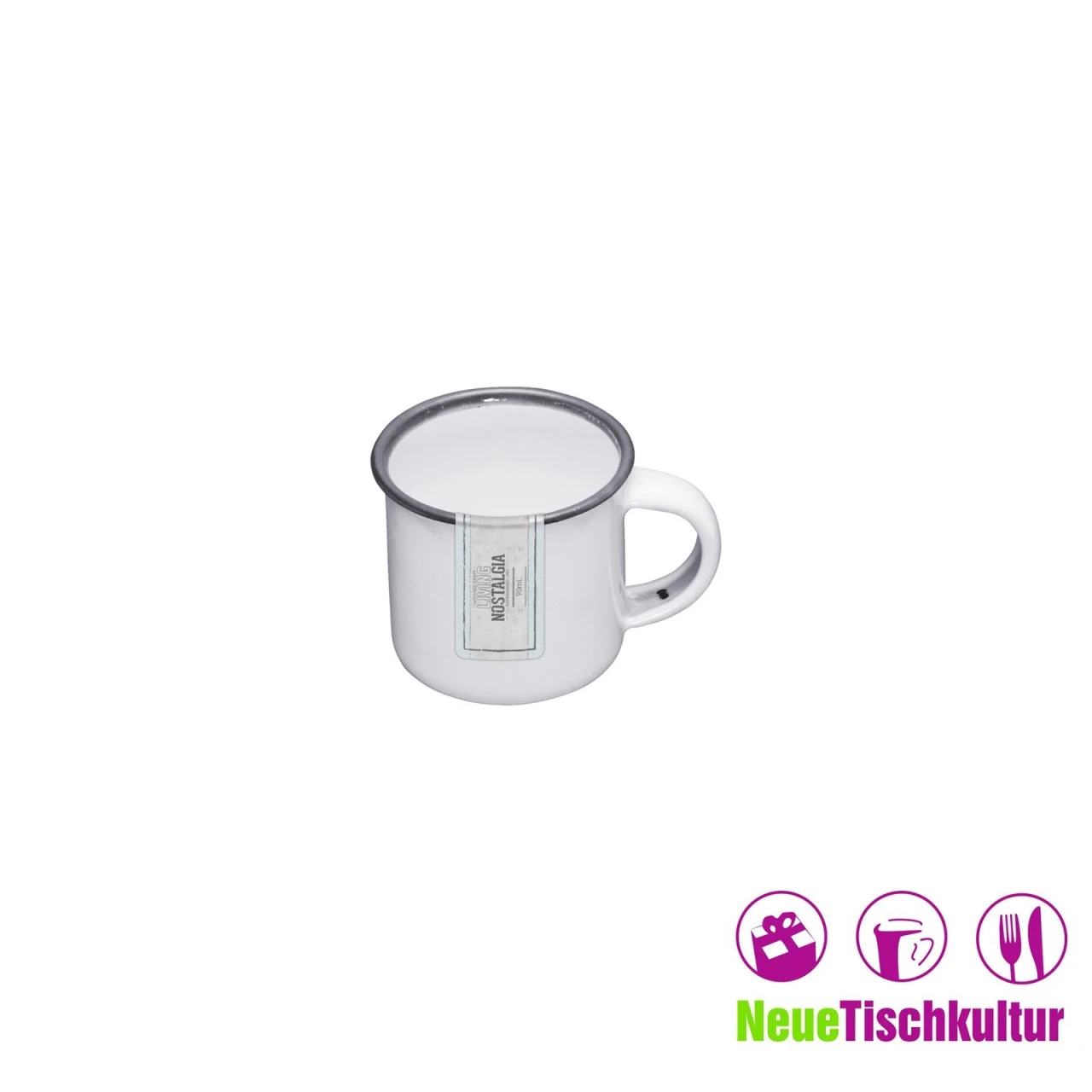Neuetischkultur Living Nostalgia Emailletasse 4 Neuetischkultur Living Nostalgia Emailletasse – Bild 2