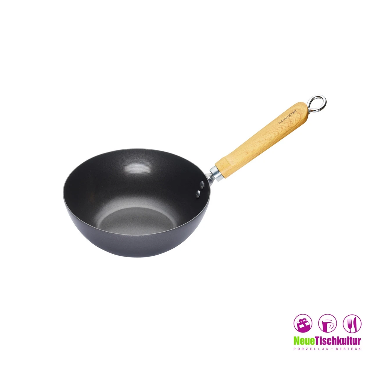 Neuetischkultur Aus Stahl Antihaft Wok 4 Neuetischkultur Aus Stahl Antihaft Wok – Bild 2