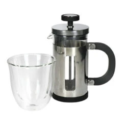 Neuetischkultur La Cafetiere Kaffeebereiter-Set Mit Kaffeeglas