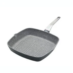 Neuetischkultur MasterClass Grillpfanne Geriffelt, Aluminiumguss