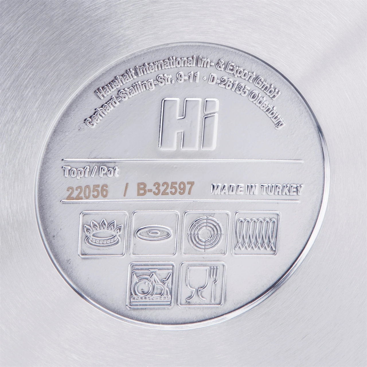 Neuetischkultur Universaltopf Mit Glasdeckel Kochtopf 4 Neuetischkultur Universaltopf Mit Glasdeckel Kochtopf – Bild 2