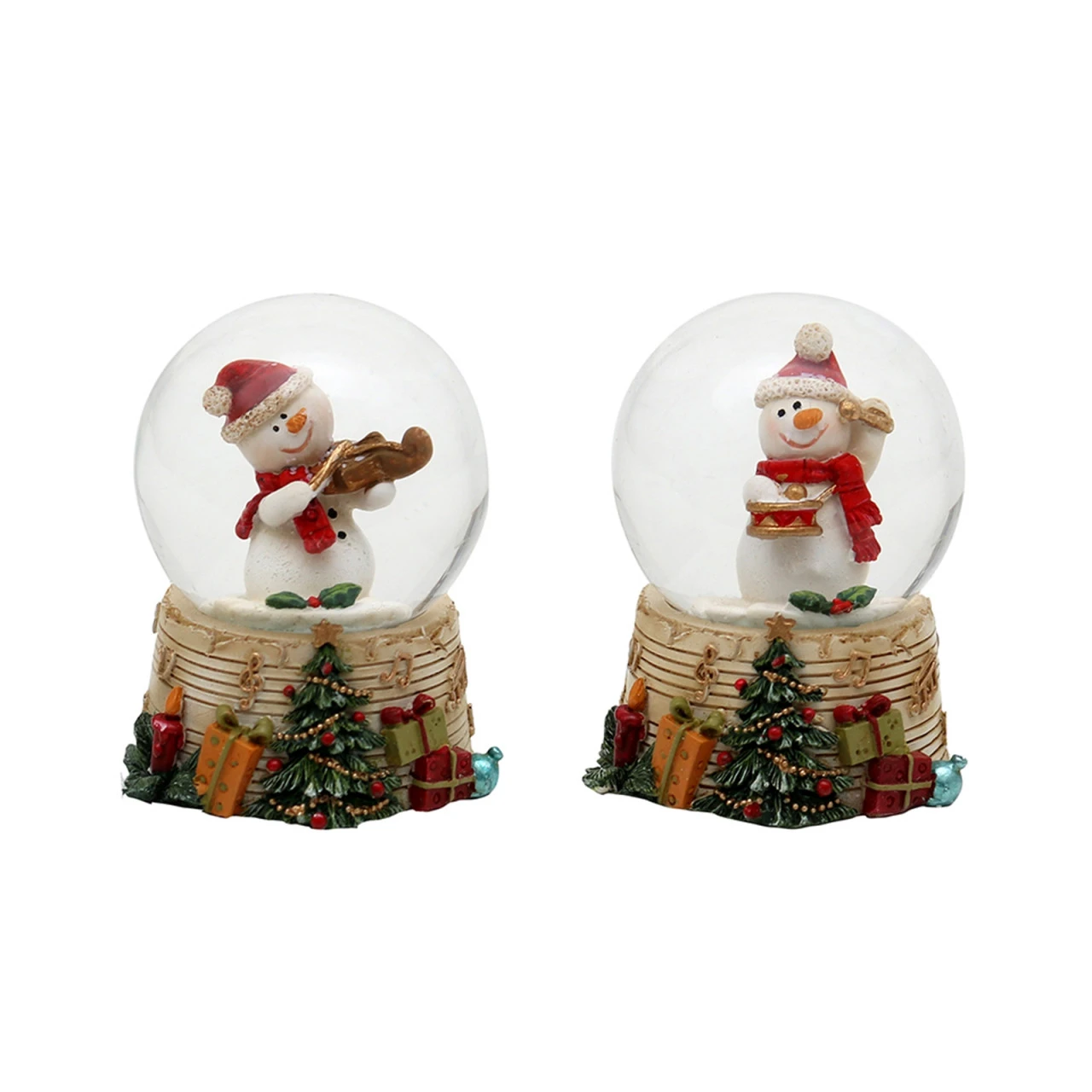 SIGRO Singender Schneemann Schneekugel, 2-fach Sortiert, 1 Stück 5 SIGRO Singender Schneemann Schneekugel, 2-fach Sortiert, 1 Stück – Bild 3