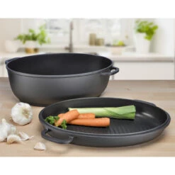 Neuetischkultur Aluguss, Oval Bräter