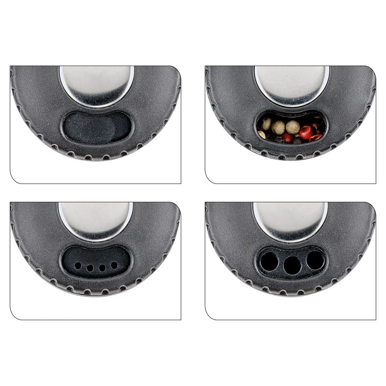 Küchenprofi Verstellbare Dosierwahl Gewürzstreuer 4 Küchenprofi Verstellbare Dosierwahl Gewürzstreuer – Bild 2