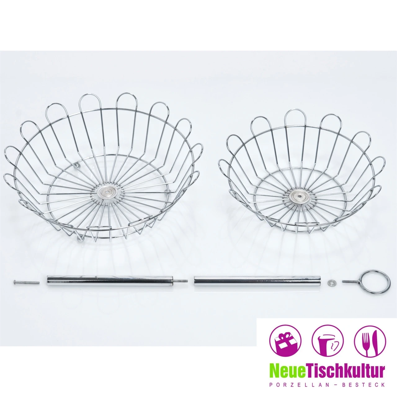 Neuetischkultur 2-lagig Obst-Etagere 5 Neuetischkultur 2-lagig Obst-Etagere – Bild 3