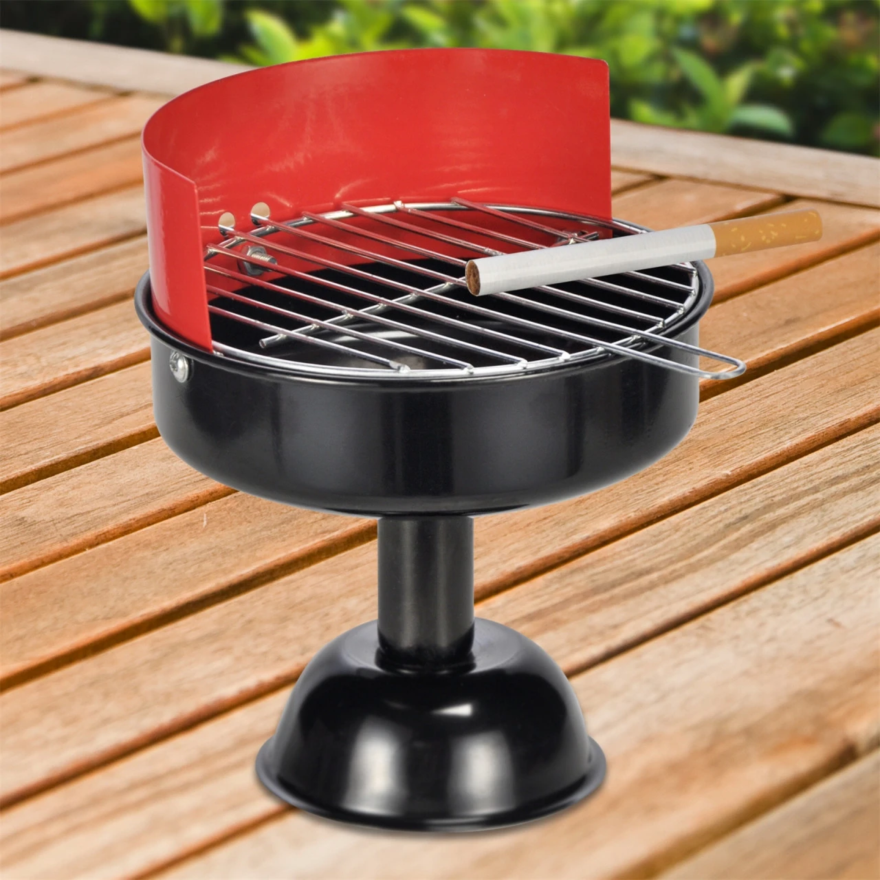 HTI-Living Im Grill-Design Aschenbecher 4 HTI-Living Im Grill-Design Aschenbecher – Bild 2