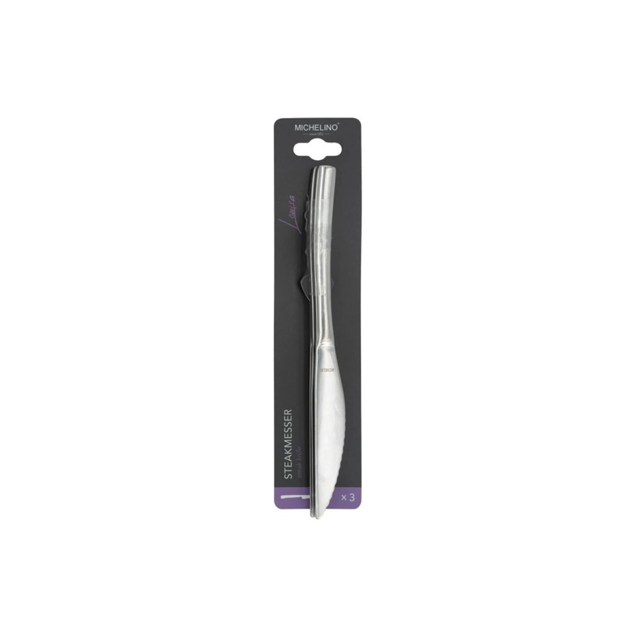 Michelino Louisa Steakmesser 3 Stück 3 Michelino Louisa Steakmesser 3 Stück