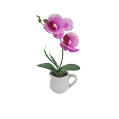 NTK-Collection Leilani Kunstblume Pink Orchidee Im Topf