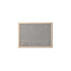 HTI-Living Kieferrahmen Pinnwand Leinen