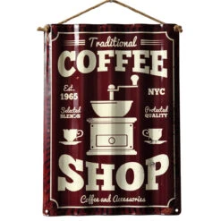 HTI-Line Coffee Blechschild