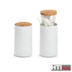 HTI-Living Kunststoff, Bambus Wattestäbchen-Spender, Weiß 8 HTI-Living Kunststoff, Bambus Wattestäbchen-Spender, Weiß -Leonardo Geschäft 337829 6266d5a6ac473 jpg 1280x1280