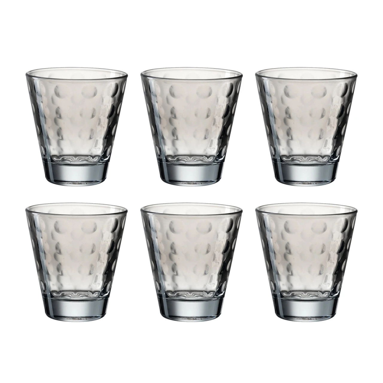 Leonardo Optic Trinkglas 215 Ml, 6er 3 Leonardo Optic Trinkglas 215 Ml, 6er