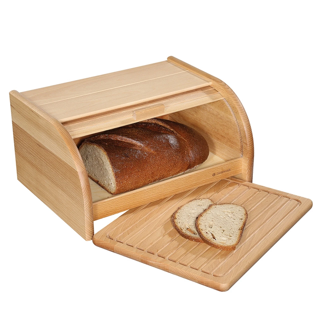 Zassenhaus Country Brotkasten Holz Mit Schneidebrett 4 Zassenhaus Country Brotkasten Holz Mit Schneidebrett – Bild 2