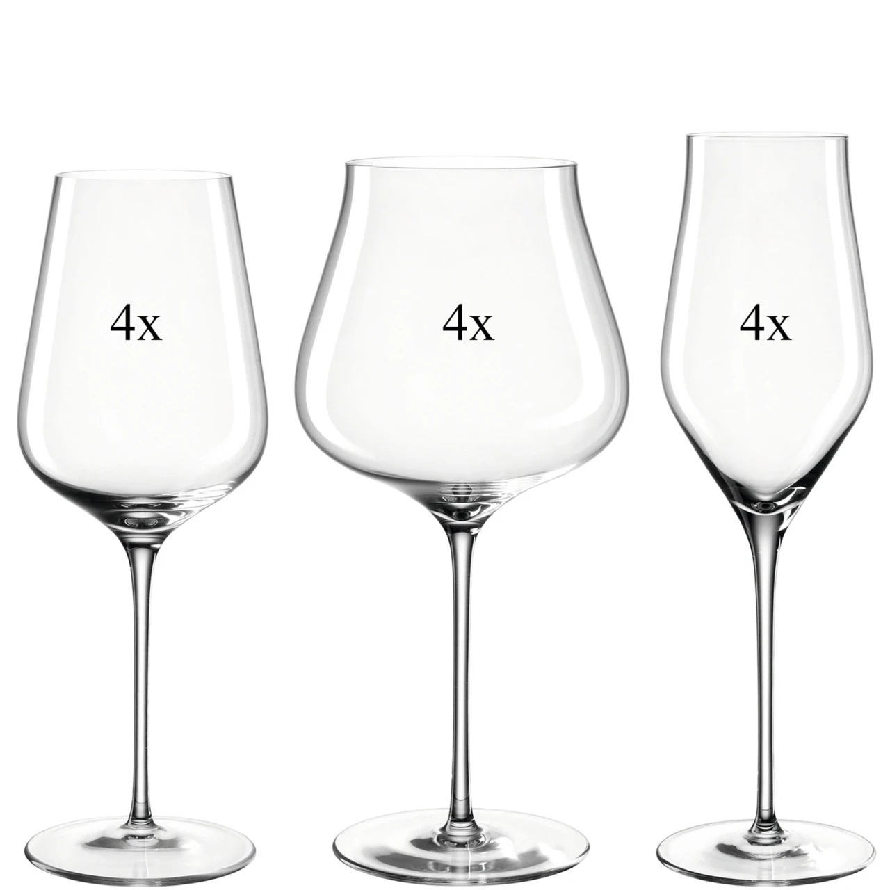 Leonardo BRUNELLI Kelchgläser 12-teilig 4 Leonardo BRUNELLI Kelchgläser 12-teilig – Bild 2