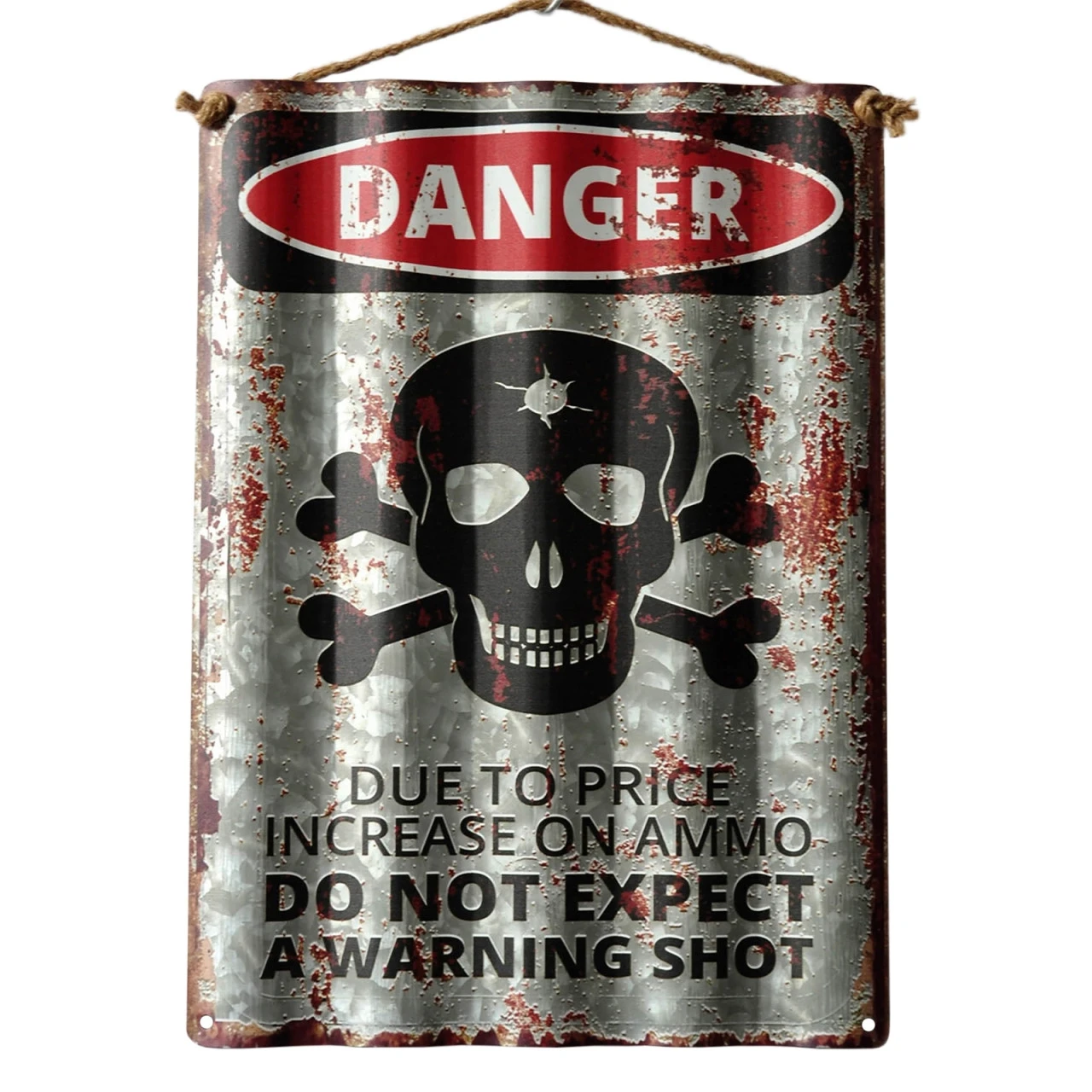 HTI-Line Danger Blechschild 3 HTI-Line Danger Blechschild